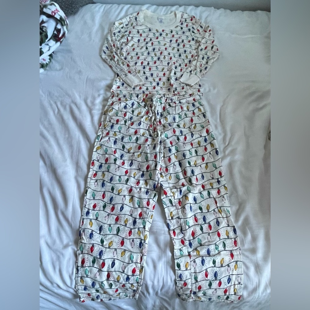 Hanna Andersson Holiday Pj Set Size S/M